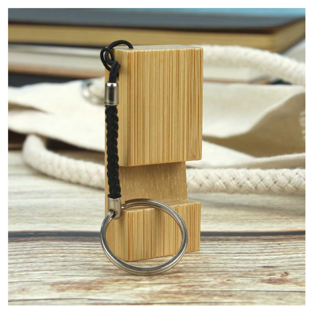 Bamboo-Phone-Stand-Keychain-KH-14-BM-04