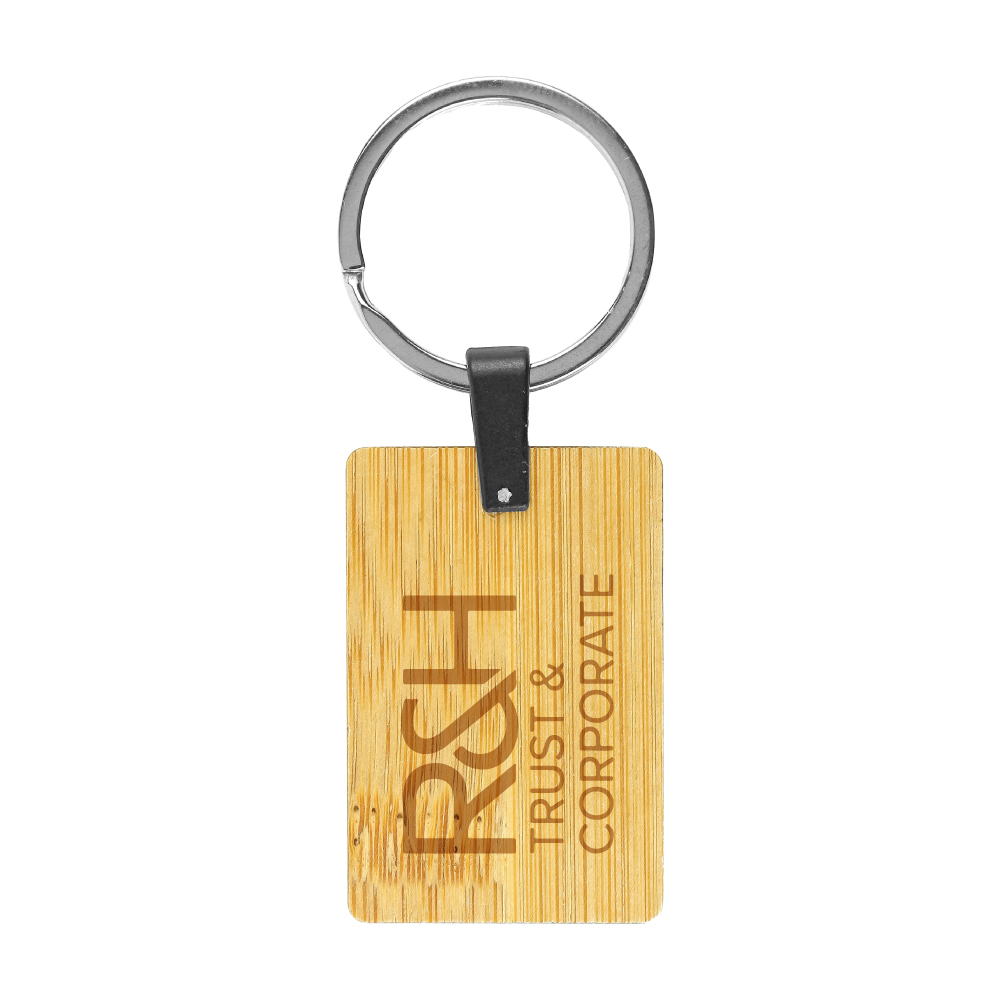 Branding-Bamboo-Metal-Keychain-Rectangle-KH-13-BM