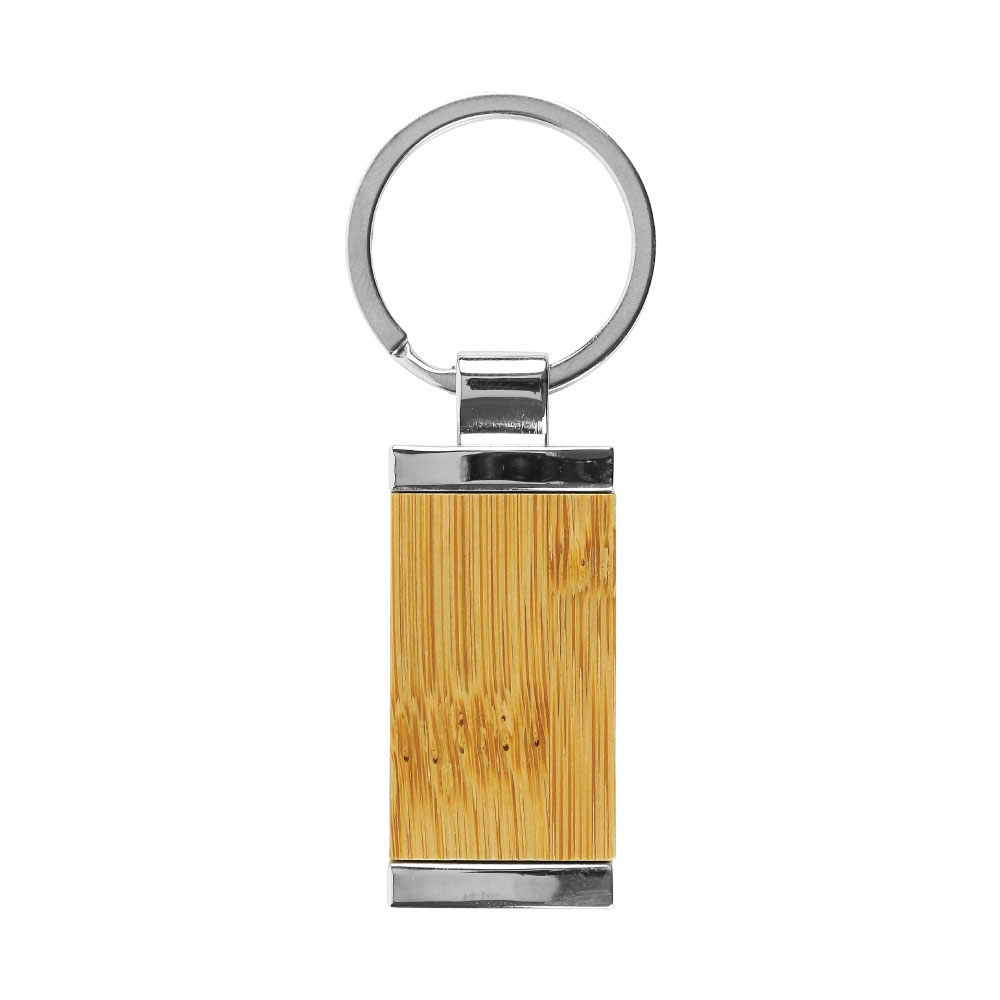 Rectangular-Bamboo-and-Metal-Keychains-KH-10-BM-02