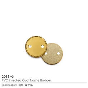 PVC Injected Logo Badges in Round Shape - Image 5