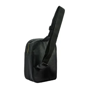 Crossbody Bag in PU Leather with Arabic Traditional Gold Bisht Design - Image 8